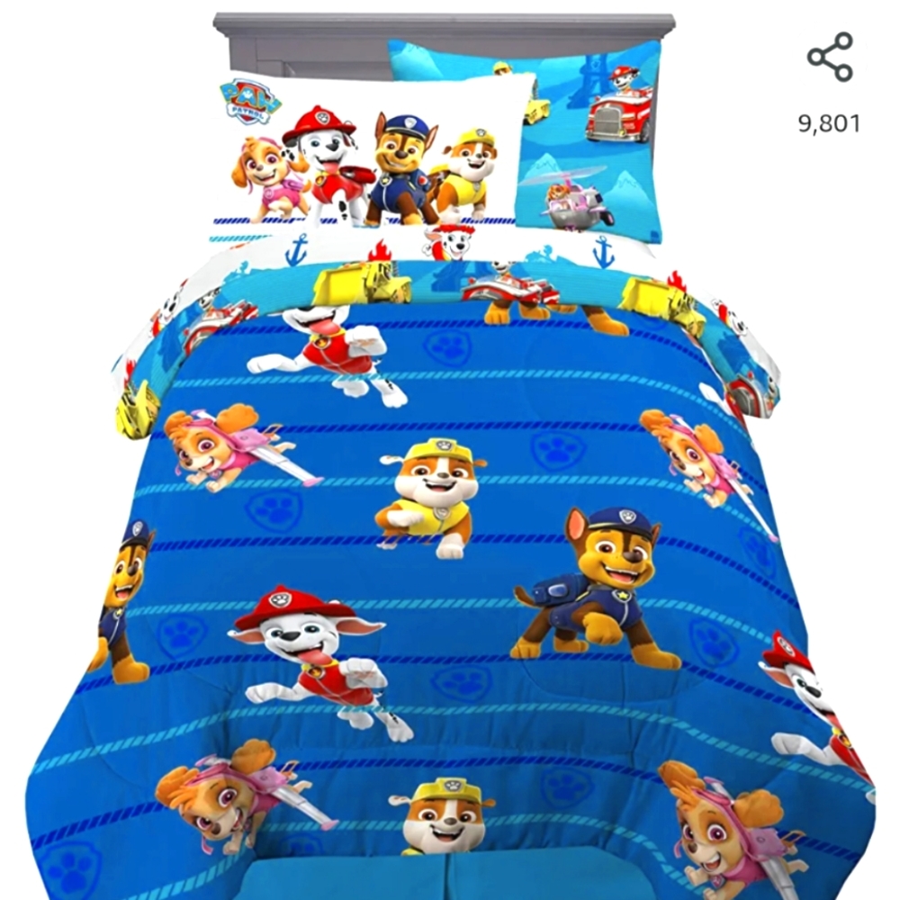 Paw Patrol Twin Bedding Set